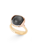 Ole Lynggaard Lotus 3 Diamond & Grey Moonstone Ring | Ref. A2652-405 | OsterJewelers.com