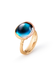 Ole Lynggaard Lotus 3 Diamond & London Blue Topaz Ring | Ref. A2652-423 | OsterJewelers.com