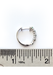 Oster Collection 14KWG Mini Diamond & Emerald Hoop Earrings | OsterJewelers.com
