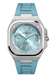 Bell & Ross BR-X5 Ice Blue on Rubber Strap | Ref. BRX5R-IB-ST/SRB | OsterJewelers.com