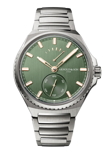 Arnold & Son Longitude Titanium Fern Green | Ref. 1LTAT.F01A.N001U | OsterJewelers.com