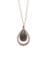 Garavelli 18KRG Brown Diamond & Grey Sapphire Necklace | OsterJewelers.com