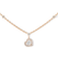 Messika Joy Cœur 18KRG Diamond Heart Necklace | 11437-PG | OsterJewelers.com