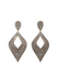 Mo & Me Large Pave Diamond Cutout Dangle Earrings | OsterJewelers.com