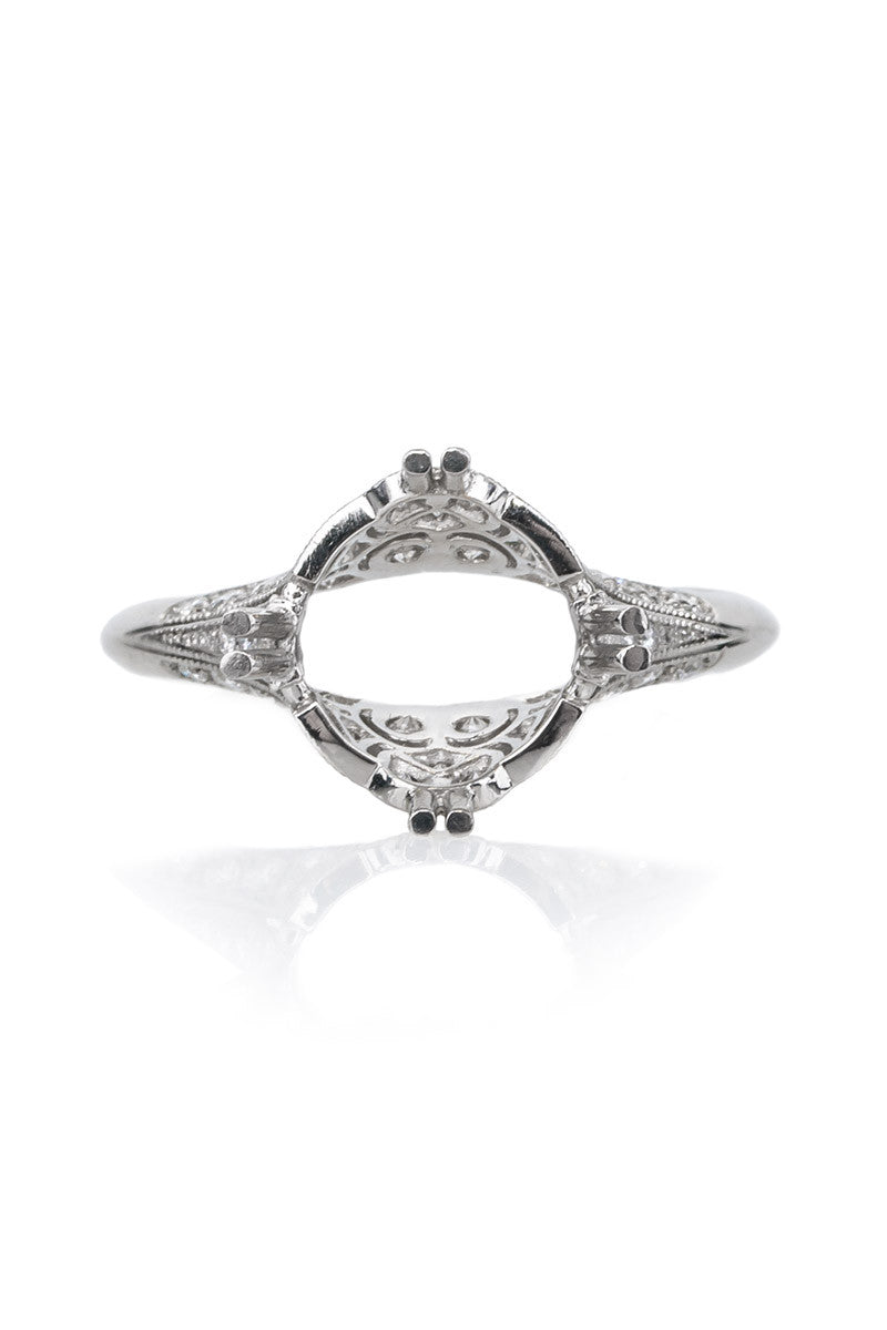 Sebastien Barier .66ctw Diamond Semi-Mount Ring | Oster Jewelers