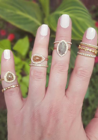 Anne Sportun Ring Stack Style Ideas | Ref. R264GD6 | OsterJewelers.com