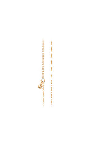 OLE LYNGGAARD Anchor 18KYG Collier Chain Necklace | 15.75" | OsterJewelers.com