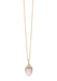 OLE LYNGGAARD Lotus Rose Quartz Diamond Pendant (Chain sold separately) | OsterJewelers.com
