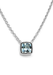 A & Furst Gaia 18KWG Blue Topaz Pendant Necklace | OsterJewelers.com