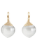 Ole Lynggaard Dew Drop 18KYG White Moonstone Earrings | Ref. A2638-403 | OsterJewelers.com