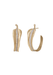 Ole Lynggaard Leaves 18KYG Creol Diamond Leaf Hoop Earrings | Ref. A2870-402 | OsterJewelers.com