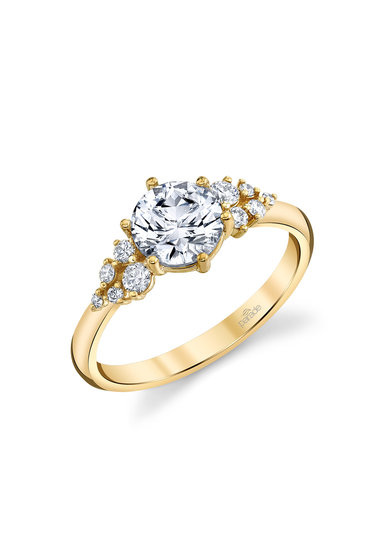 Parade Design Hemera 18KYG Cluster Diamond Ring | OsterJewelers.com