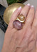 Marco Molinario 18KYG Double Rutilated Amber & Rose Quartz Ring | OsterJewelers.com