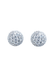 Roberto Demeglio 18KWG Small Pave Diamond Stud Earrings | OsterJewelers.com