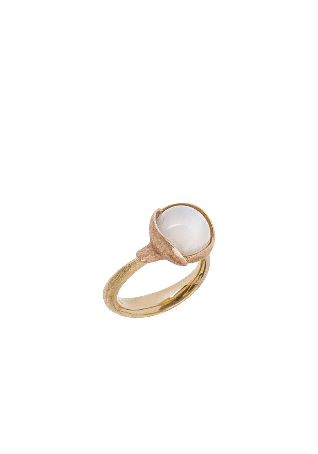 Ole Lynggaard Lotus 2 White Moonstone Ring | Ref. A2651-406 | OsterJewelers.com