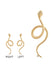 Ole Lynggaard 18KYG Diamond Snake Earrings | Sold Individually | OsterJewelers.com