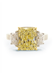 Louis Glick 5-ct Fancy Yellow Starburst Diamond Ring | OsterJewelers.com