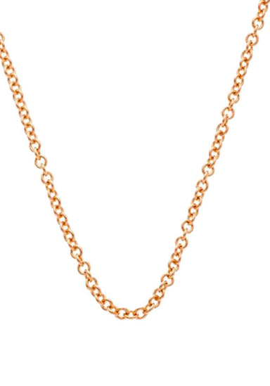 Sethi Couture 18K Rose Gold Small Oval Link Chain Necklace | Ref. GC-RGOV-SM | OsterJewelers.com