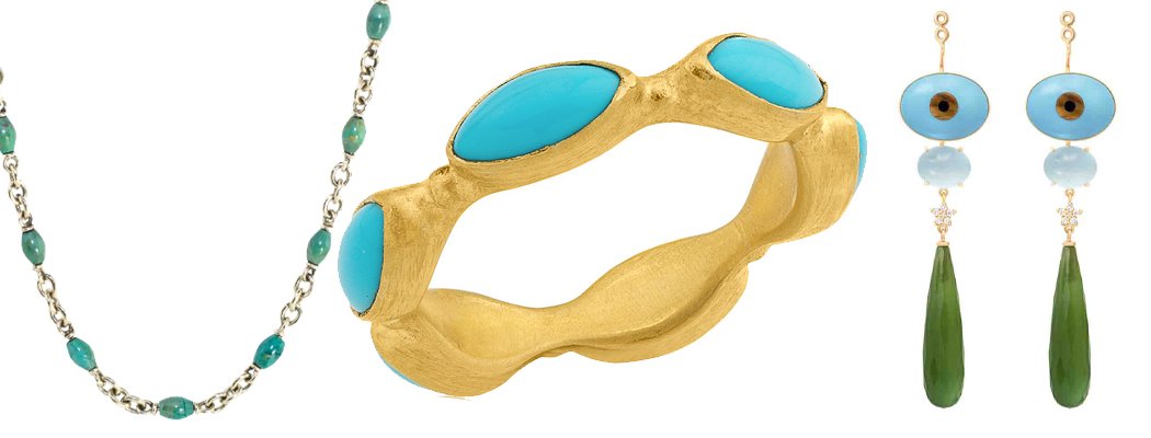 December Birthstone | Turquoise, Tanzanite, and Zircon Jewelry Collection