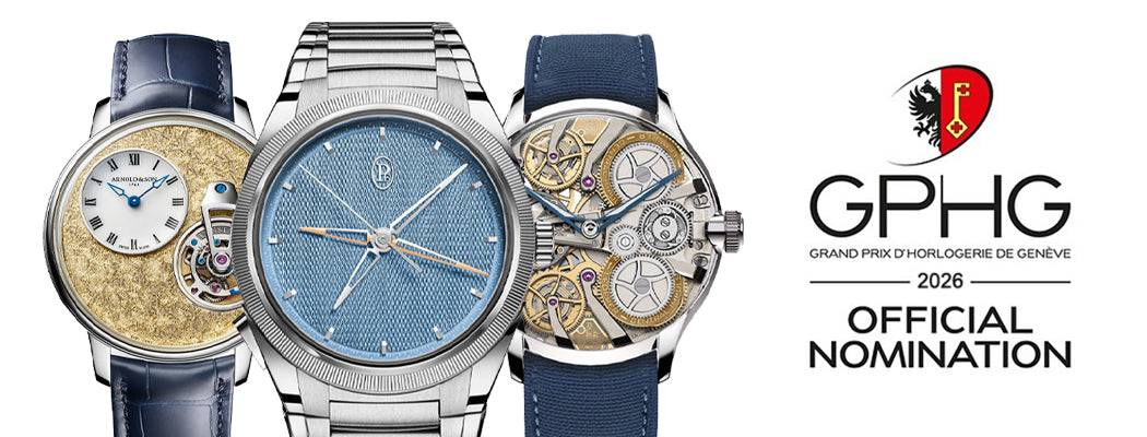 GPHG 2026 Official Nomination | Parmigiani Fleurier, Arnold & Son, Czapek, Krayon, MING, Lederer, Dominique Renaud