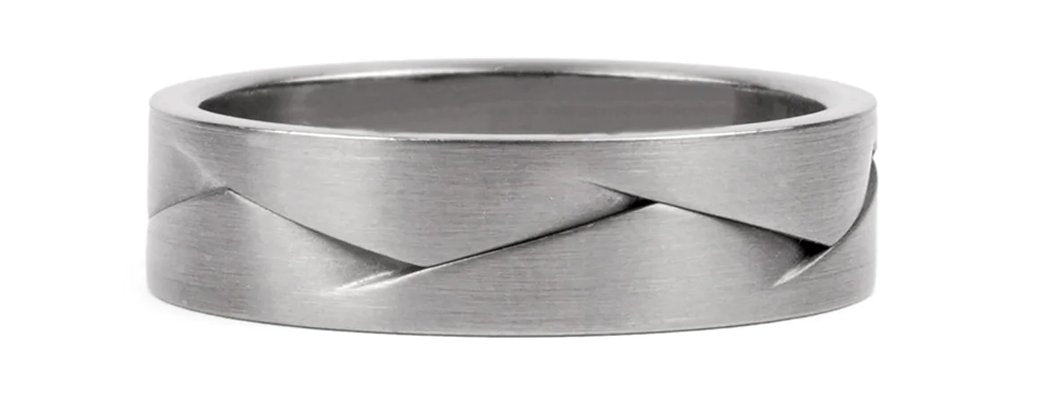Platinum Aerodynamic Ring - Platinum Wristwear & Bracelets - Men of Platinum