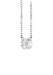  14KWG Round Bezel Solitaire Diamond Necklace | Cherry Creek North | Denver, CO | OsterJewelers.com