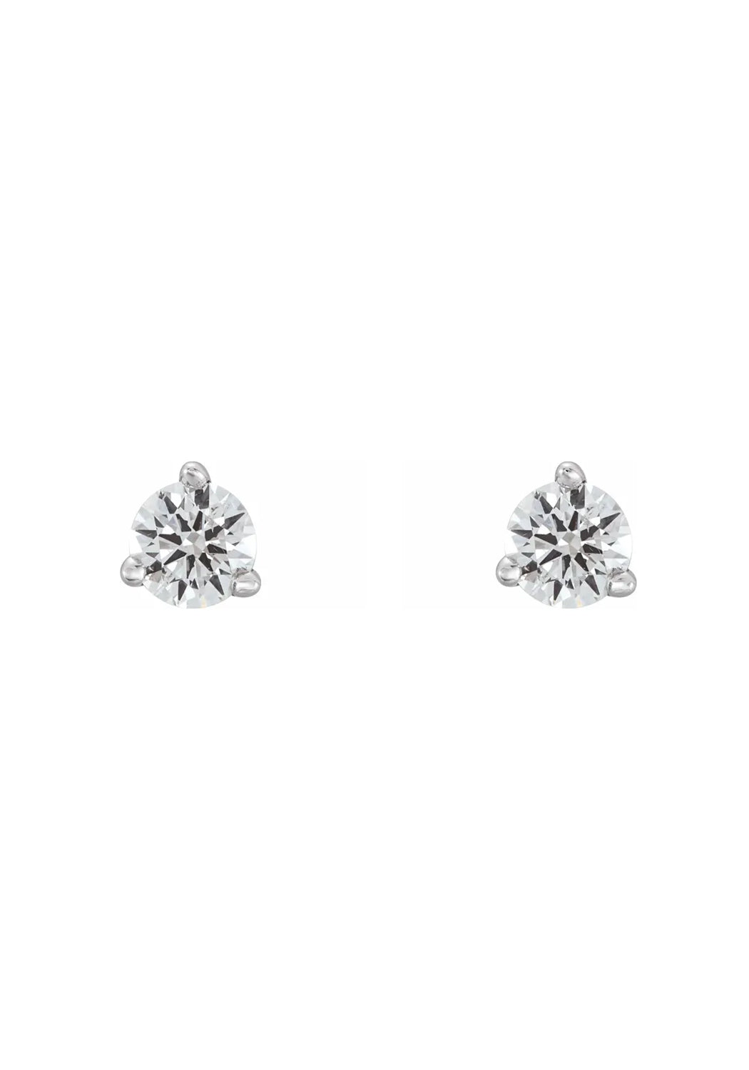 14KWG Round Diamond Stud Earrings | Cherry Creek North | Denver, CO | OsterJewelers.com