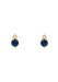 14KYG Diamond & Blue Sapphire Stud Earrings | Cherry Creek North | Denver, CO | OsterJewelers.com
