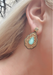 Aquamarine Stud Earrings with Turquoise Earring Jackets (Sold Separately)| OsterJewelers.com