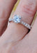Parade Designs Hemera 18K White Gold Solitaire Diamond Ring | OsterJewelers.com