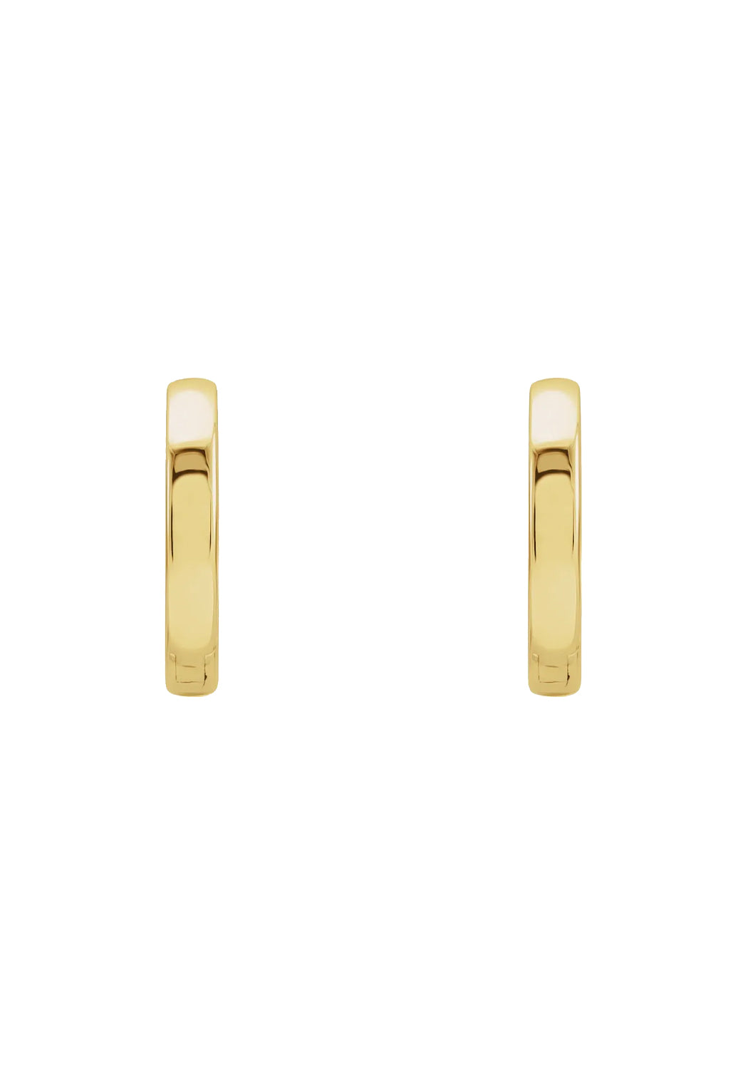 18K Yellow Gold Hinged Hoop Earrings | Cherry Creek North | Denver | OsterJewelers.com
