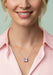 Pink sapphire Gemstone Necklace