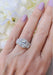 Rahaminov 3 Stone Cushion Cut Diamond Ring | OsterJewelers.com