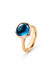 Ole Lynggaard Lotus 2 London Blue Topaz Ring | Ref. A2651-423 | OsterJewelers.com