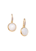 Oster Collection 18KYG Diamond & Mother of Pearl Drop Earrings | OsterJewelers.com