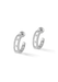 Messika Move 18KWG Pavé Diamond Hoop Earrings | Ref. 04993-WG | OsterJewelers.com
