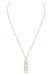 Messika Move 10th PM 18KYG Pavé Diamond Necklace | Ref. 10032-YG | OsterJewelers.com