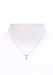 Oster Collection Solitaire 8 mm White Pearl Pendant Necklace  | OsterJewelers.com