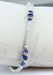 Parade Design 18KWG Diamond & 5 Station Sapphire Bracelet | Ref. B4233A-SA | OsterJewelers.com