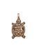 Bronze Turtle Charm on Silk Wrap. OsterJewelers.com