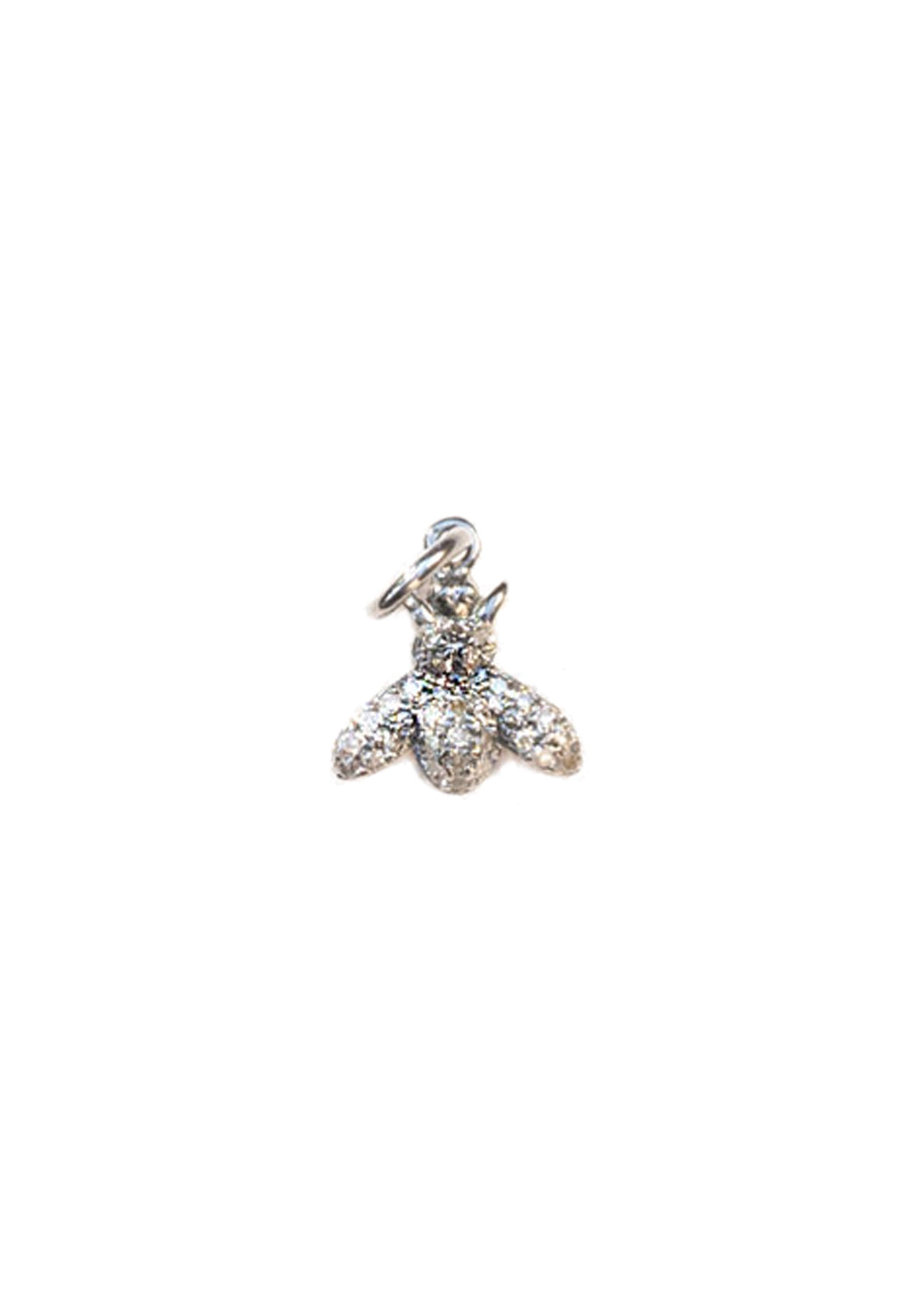 Catherine Michiels Mini Sterling Silver Diamond Bee Charm | Cherry Creek North | OsterJewelers.com