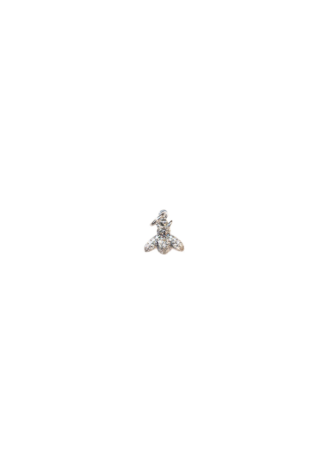 Catherine Michiels Mini Sterling Silver Diamond Bee Charm | Cherry Creek North | OsterJewelers.com