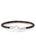 Ole Lynggaard Life Sterling Silver Maroon Rope Bracelet | Ref. A3046-302 | OsterJewelers.com