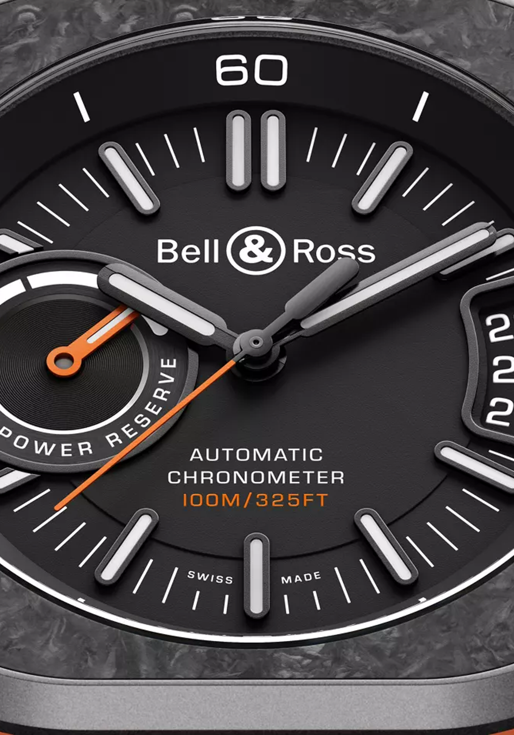 Bell & Ross BR-X5 Carbon Orange | Ref. BRX5R-BO-TC/SRB | OsterJewelers.com