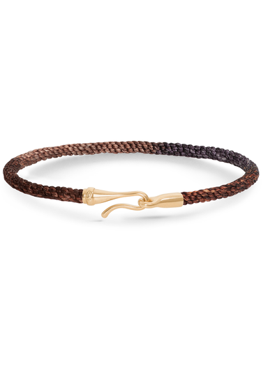 Ole Lynggaard Life 18KYG Velvet Rope Bracelet | Ref. A3046-302 | OsterJewelers.com