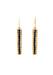 Sethi Couture Leila 18KYG Black Diamond Bar Drop Earrings | Ref. 2815ER-YG | OsterJewelers.com