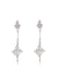 Stefan Hafner Astrakhan 18KWG Diamond Scroll Dangle Earrings | OsterJewelers.com