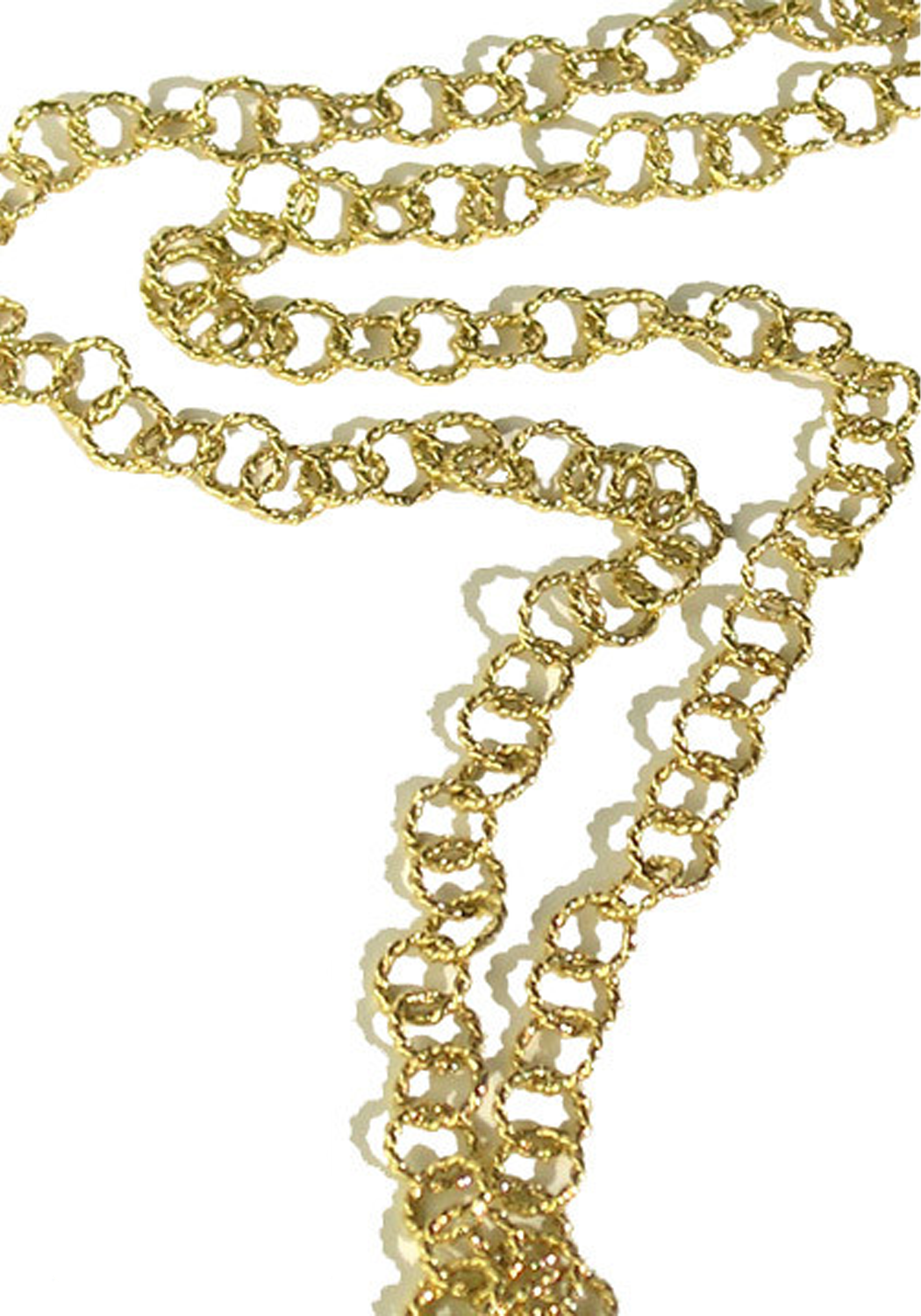 Carla Amorim Passatempo 18K Yellow Gold Long Chain Necklace | OsterJewelers.com