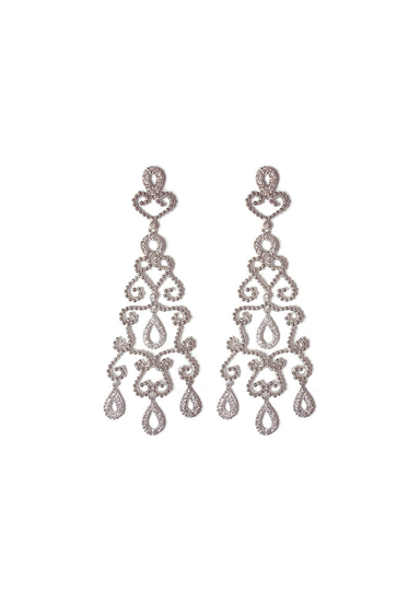 Carla Amorim 18KWG Chandelier Scroll Diamond Earrings Image Amorim image beautiful image beautiful image beautiful image beautiful image beautiful image beautiful image beautiful image beautiful - Carla Amorim 18KWG Chandelier Scroll Diamond Earrings