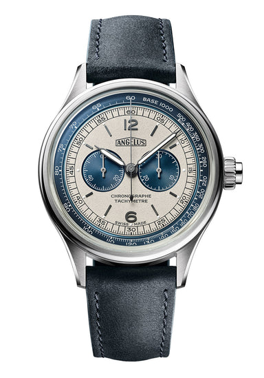 Angelus Chronographe Tachymètre Steel Grey | LE50 | Ref. 0CHCS.U01A.V1155S | OsterJewelers.com